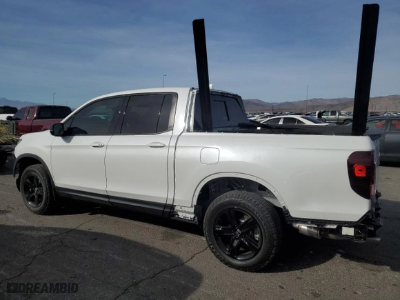 2023 Honda Ridgeline Black Edition with VIN 5FPYK3F88PB018499, listed as a Copart auction lot 85121544 with 11,144 mi miles and Salvage Title. Bid and sale history available at carsss.com. Image 2.