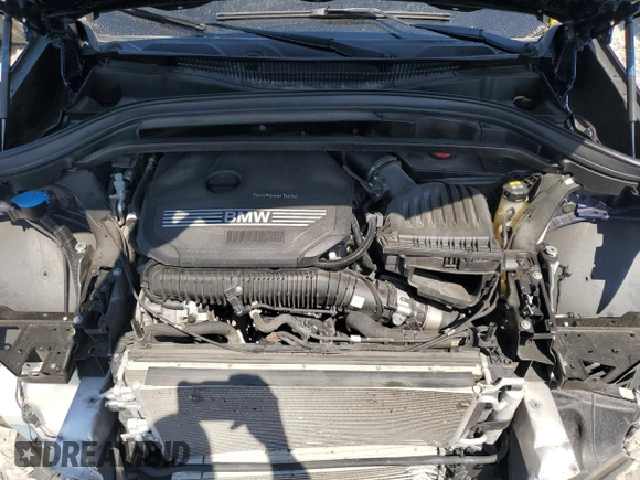 2021 BMW X1 xDrive28i with VIN WBXJG9C01M5T94314, listed as a Copart auction lot 60244134 with 43,933 mi miles and Salvage title. Bid and sale history available at DreamBid. Image 12.