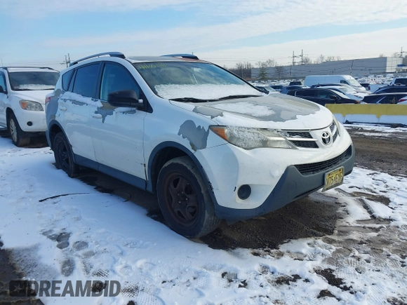 2013 Toyota RAV4 LE with VIN 2T3ZFREV7DW006622, listed as a IAAI auction lot 41166186 with 237,975 mi miles. Bid and sale history available at carsss.com. Image 1.