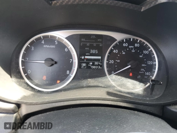 2020 Nissan Versa S with VIN 3N1CN8DV5LL902513, listed as a Copart auction lot 61497915 with 79,833 mi miles and Salvage title. Bid and sale history available at DreamBid. Image 9.