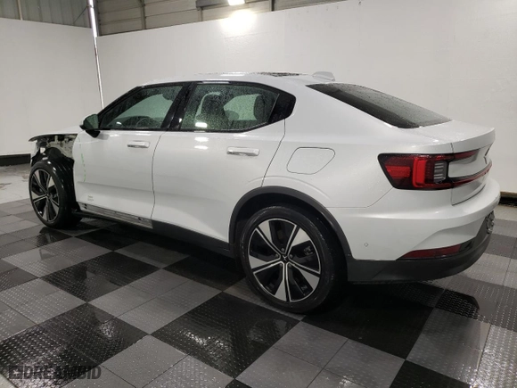 2023 Polestar 2 with VIN YSMED3KA3PL132894, listed as a Copart auction lot 48335945 with 67,715 mi miles and Clean Title. Bid and sale history available at carsss.com. Image 2.