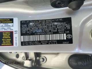 2015 Toyota Avalon Limited with VIN 4T1BK1EB4FU168949, listed as a Copart auction lot 56072295 with 203,687 mi miles and Salvage Title. Bid and sale history available at DreamBid. Image 12.