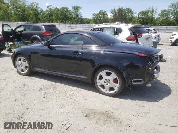 2006 Lexus SC 430 with VIN JTHFN48Y569006070, listed as a Copart auction lot 53947215 with 102,191 mi miles and Clean title. Bid and sale history available at DreamBid. Image 2.