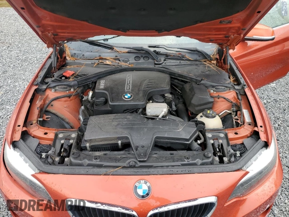 2015 BMW 2 Series 228i with VIN WBA1F5C57FV256605, listed as a Copart auction lot 44192755 with 155,473 mi miles and Clean Title. Bid and sale history available at carsss.com. Image 11.