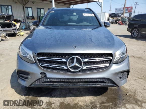 2019 Mercedes-Benz GLC 300 with VIN WDC0G4KB4KV195778, listed as a Copart auction lot 61742345 with 134,181 mi miles and Salvage title. Bid and sale history available at DreamBid. Image 5.