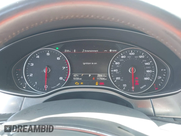 2012 Audi A7 Prestige с VIN WAU2GAFC8CN088845, выставлен на аукционе IAAI как лот 42438205 с пробегом 117 504 миль миль и . История ставок и продаж доступна на DreamBid. Изображение 7.