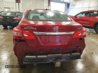 2017 Nissan Sentra SR with VIN 3N1AB7AP8HY378350, listed as a Copart auction lot 41604515 with 189,662 mi miles and Non repairable. Bid and sale history available at DreamBid. Image 6.