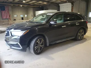 2017 Acura MDX Technology with VIN 5FRYD4H54HB020973, listed as a Copart auction lot 57605155 with 234,801 mi miles and Salvage title. Bid and sale history available at DreamBid. Image 1.
