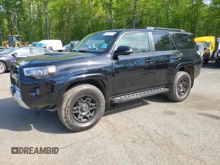 2023 Toyota 4Runner TRD Off Road Premium с VIN JTERU5JR6P6202009, выставлен на аукционе Copart как лот 55823815 с пробегом 24 617 миль миль и Списание • Salvage title. История ставок и продаж доступна на DreamBid. Изображение 1.
