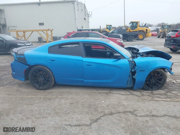 2023 Dodge Charger Scat Pack Widebody with VIN 2C3CDXGJ4PH598063, listed as a IAAI auction lot 41741090 with 4,720 mi miles. Bid and sale history available at carsss.com. Image 13.