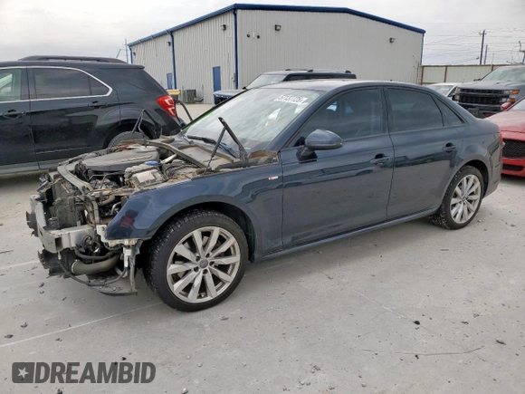 2018 Audi A4 Premium z VIN WAUKMAF4XJA068781, wystawiony jako Copart lot #57137725 z przebiegiem 75 303 mil mil oraz Szkoda całkowita • Salvage title. Historia ofert i sprzedaży dostępna na DreamBid. Obrazek 1.