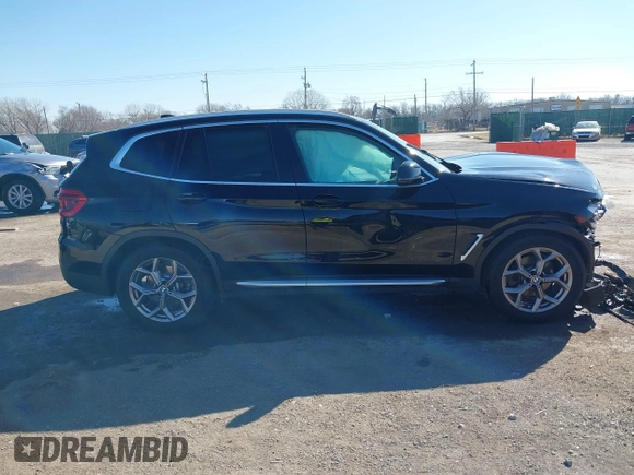 2021 BMW X3 xDrive30i with VIN 5UXTY5C06M9E77419, listed as a IAAI auction lot 41748100 with 119,149 mi miles and . Bid and sale history available at DreamBid. Image 14.