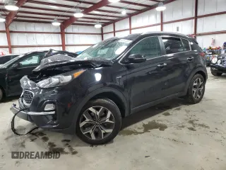 2021 Kia Sportage EX with VIN KNDPNCAC9M7845923, listed as a Copart auction lot 58664085 with 51,150 mi miles and Salvage title. Bid and sale history available at DreamBid. Image 1.