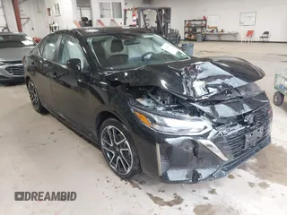 2025 Nissan Sentra SR with VIN 3N1AB8DV2SY306941, listed as a IAAI auction lot 42194726 with 2,509 mi miles and . Bid and sale history available at DreamBid. Image 1.