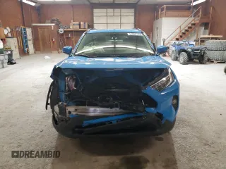 2019 Toyota RAV4 XLE with VIN JTMP1RFV3KJ013180, listed as a Copart auction lot 52888135 with 91,734 mi miles and Salvage Title. Bid and sale history available at carsss.com. Image 5.