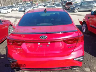 2021 Kia Forte GT with VIN 3KPF44AC3ME290973, listed as a IAAI auction lot 41656770 with 26,999 mi miles. Bid and sale history available at carsss.com. Image 16.