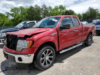 2011 Ford F-150 XL with VIN 1FTEX1CM5BFC84764, listed as a Copart auction lot 59138025 with 122,787 mi miles and Salvage title. Bid and sale history available at DreamBid. Image 1.