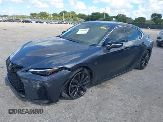 2024 Lexus IS with VIN JTHBZ1B20R5077114, listed as a IAAI auction lot 41560302 with 13,257 mi miles. Bid and sale history available at carsss.com. Image 20.