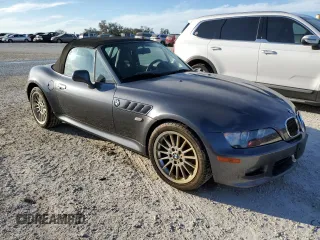 2001 BMW Z3 3.0 z VIN WBACN53451LJ57529, wystawiony jako Copart lot #76501844 z przebiegiem 66 760 mil mil oraz Szkody całkowita. Historia ofert i sprzedaży dostępna na DreamBid. Obrazek 4.