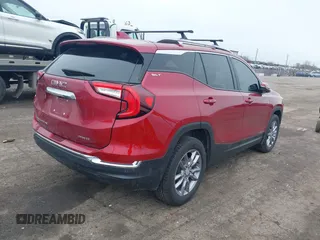 2022 GMC Terrain SLT with VIN 3GKALVEV2NL141924, listed as a IAAI auction lot 41957323 with 52,341 mi miles and . Bid and sale history available at DreamBid. Image 4.
