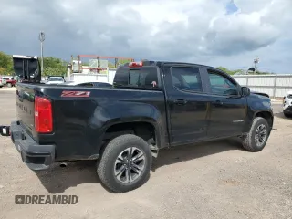 2021 Chevrolet Colorado 2WD Z71 with VIN 1GCGSDEN2M1280928, listed as a Copart auction lot 54603665 with 26,278 mi miles and Salvage title. Bid and sale history available at DreamBid. Image 3.