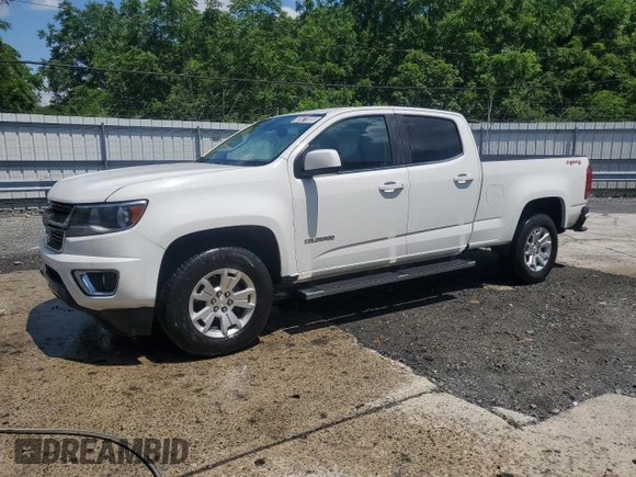 2020 Chevrolet Colorado 4WD LT with VIN 1GCGTCEN6L1220723, listed as a Copart auction lot 63471385 with 121,634 mi miles and Clean title. Bid and sale history available at DreamBid. Image 1.
