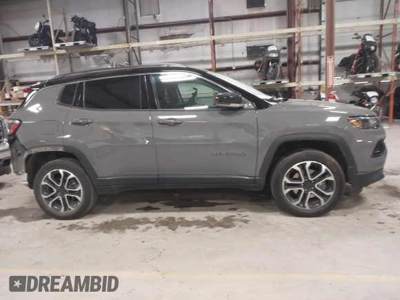 2022 Jeep Compass High Altitude with VIN 3C4NJDCBXNT101483, listed as a IAAI auction lot 41573157 with 18,473 mi miles and . Bid and sale history available at DreamBid. Image 13.