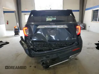 2023 Ford Explorer XLT with VIN 1FMSK8DH4PGC36021, listed as a Copart auction lot 58583865 with 30,308 mi miles and Salvage title. Bid and sale history available at DreamBid. Image 6.