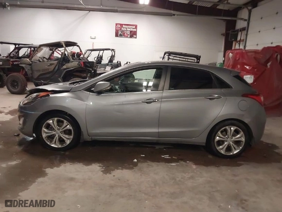 2014 Hyundai Elantra GT with VIN KMHD35LH6EU200304, listed as a IAAI auction lot 41286718 with NaN miles. Bid and sale history available at carsss.com. Image 14.