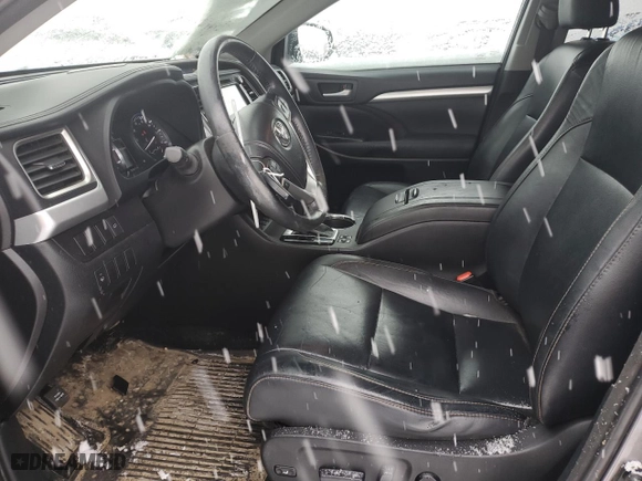 2014 Toyota Highlander XLE with VIN 5TDJKRFH2ES030900, listed as a Copart auction lot 46245735 with 97,371 mi miles and Salvage Title. Bid and sale history available at carsss.com. Image 7.