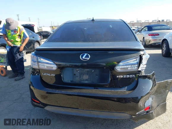 2010 Lexus HS 250h with VIN JTHBB1BA0A2016668, listed as a IAAI auction lot 42141367 with 120,823 mi miles. Bid and sale history available at carsss.com. Image 16.