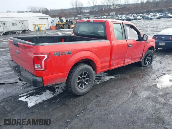 2016 Ford F-150 XLT with VIN 1FTEX1E86GFB18874, listed as a IAAI auction lot 41492073 with 34,543 mi miles and . Bid and sale history available at DreamBid. Image 4.