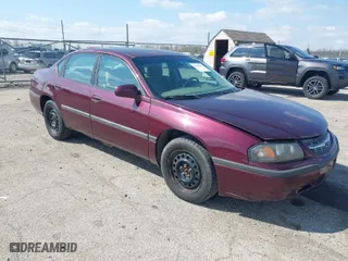 2003 Chevrolet Impala with VIN 2G1WF52E439427523, listed as a IAAI auction lot 42017652 with 153,687 mi miles. Bid and sale history available at carsss.com. Image 1.