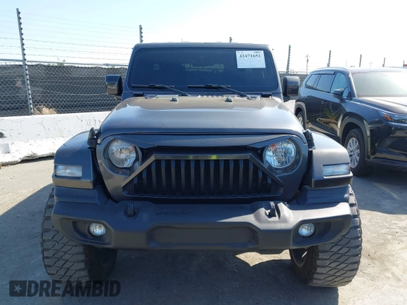 2021 Jeep Wrangler Unlimited Willys с VIN 1C4HJXDG7MW576798, выставлен на аукционе IAAI как лот 42471651 с пробегом 58 481 миль миль и . История ставок и продаж доступна на DreamBid. Изображение 12.