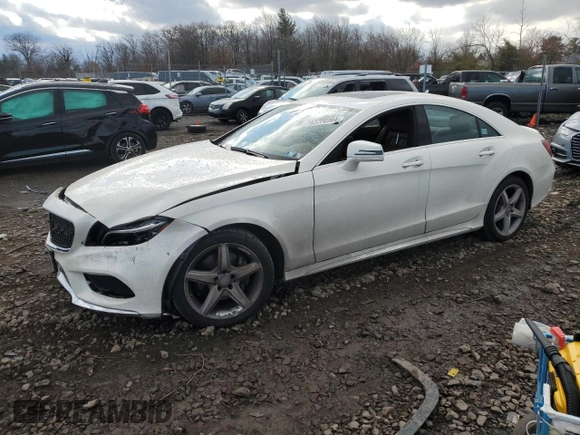 2016 Mercedes-Benz CLS 400 z VIN WDDLJ6HB1GA180747, wystawiony jako Copart lot #83200964 z przebiegiem 80 679 mil mil oraz Szkoda całkowita • Salvage title. Historia ofert i sprzedaży dostępna na DreamBid. Obrazek 1.
