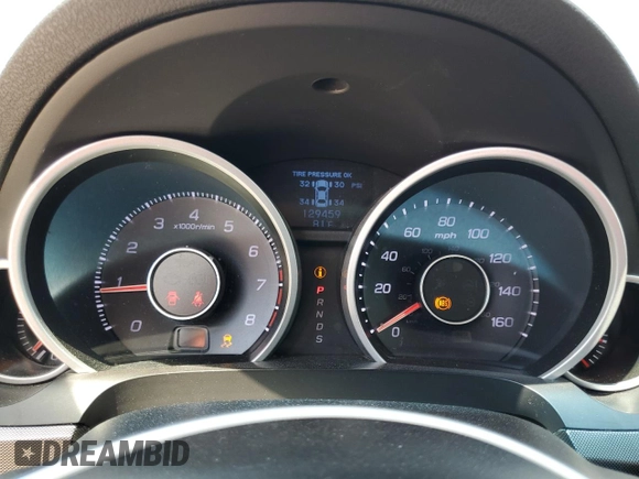 2012 Acura TL Tech Auto with VIN 19UUA8F54CA003029, listed as a Copart auction lot 52347455 with 129,459 mi miles and Salvage Title. Bid and sale history available at carsss.com. Image 9.