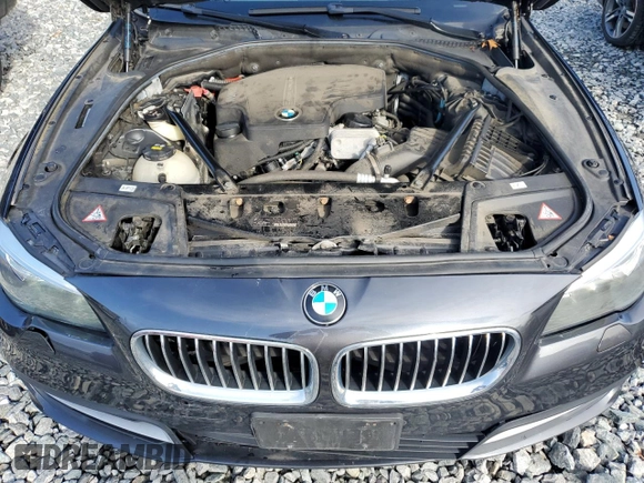 2014 BMW 5 Series 528i xDrive with VIN WBA5A7C50ED618421, listed as a Copart auction lot 51218915 with 105,558 mi miles and Clean Title. Bid and sale history available at carsss.com. Image 11.