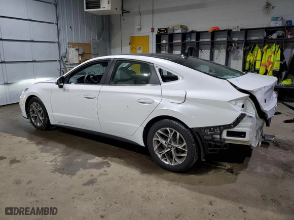 2022 Hyundai Sonata SEL with VIN KMHL14JA3NA174330, listed as a Copart auction lot 41850055 with 42,976 mi miles and Salvage Title. Bid and sale history available at carsss.com. Image 2.