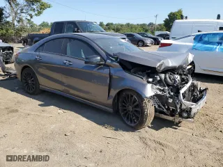 2016 Mercedes-Benz CLA with VIN WDDSJ4GB5GN364275, listed as a Copart auction lot 68645124 with 88,542 mi miles and Salvage Title. Bid and sale history available at carsss.com. Image 4.