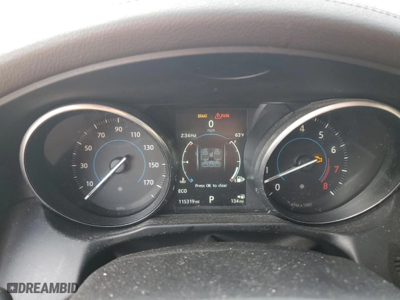 2016 Jaguar XF 35t Premium with VIN SAJBJ4BVXGCY17525, listed as a Copart auction lot 81242094 with 115,319 mi miles and Clean Title. Bid and sale history available at carsss.com. Image 9.