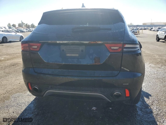 2022 Jaguar E-PACE SE with VIN SADFP2FX2N1029611, listed as a Copart auction lot 81413394 with 54,438 mi miles and Non Repairable. Bid and sale history available at carsss.com. Image 6.