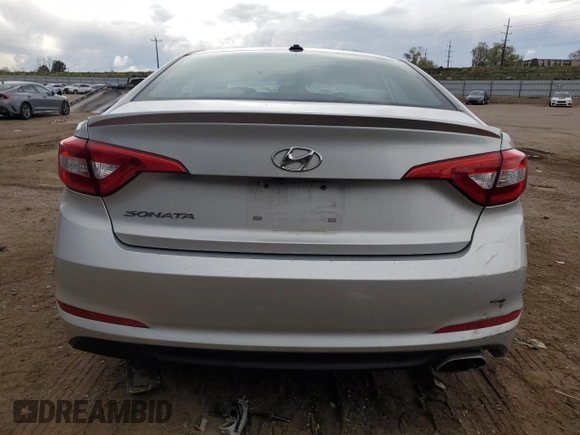 2017 Hyundai Sonata 2.4L with VIN 5NPE24AF2HH437507, listed as a Copart auction lot 54623255 with 72,882 mi miles and Clean Title. Bid and sale history available at carsss.com. Image 6.