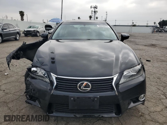 2015 Lexus GS 350 with VIN JTHBE1BL7FA013689, listed as a Copart auction lot 55240475 with 48,324 mi miles and Salvage title. Bid and sale history available at DreamBid. Image 5.