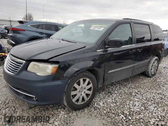 2014 Chrysler Town & Country Touring with VIN 2C4RC1BG8ER206985, listed as a Copart auction lot 43031665 with 161,926 mi miles and Salvage Title. Bid and sale history available at DreamBid. Image 1.