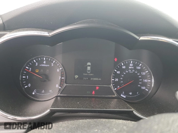 2013 Kia Optima SX with VIN 5XXGR4A62DG102323, listed as a Copart auction lot 59684425 with 210,005 mi miles and Salvage title. Bid and sale history available at DreamBid. Image 9.
