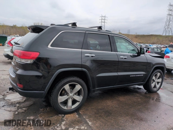 2016 Jeep Grand Cherokee Limited 75th Anniversary with VIN 1C4RJFBG2GC441039, listed as a Copart auction lot 54755875 with 97,242 mi miles and Salvage Title. Bid and sale history available at DreamBid. Image 3.