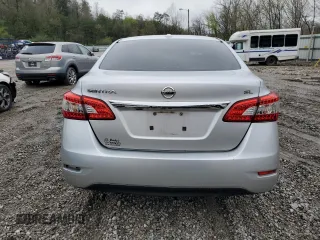 2015 Nissan Sentra SV with VIN 3N1AB7AP1FY277244, listed as a Copart auction lot 51836255 with 95,866 mi miles and Salvage Title. Bid and sale history available at carsss.com. Image 6.