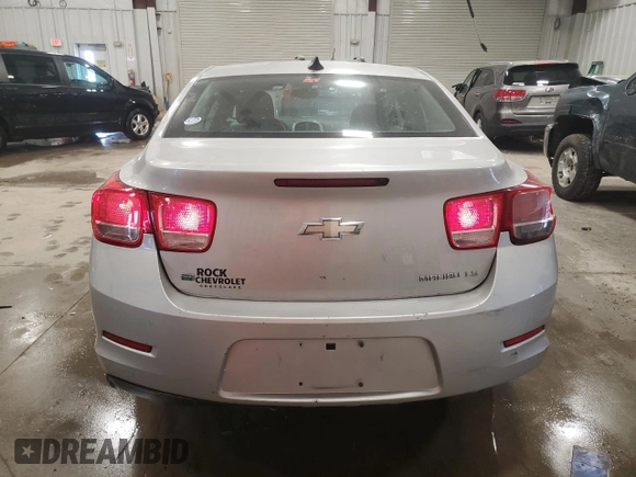 2015 Chevrolet Malibu LS with VIN 1G11B5SL1FF132508, listed as a Copart auction lot 54550035 with 172,259 mi miles and Non Repairable. Bid and sale history available at DreamBid. Image 6.