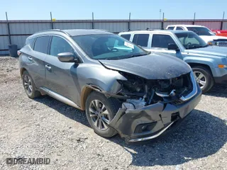 2018 Nissan Murano S with VIN 5N1AZ2MH6JN124070, listed as a IAAI auction lot 41983722 with 126,522 mi miles. Bid and sale history available at carsss.com. Image 1.