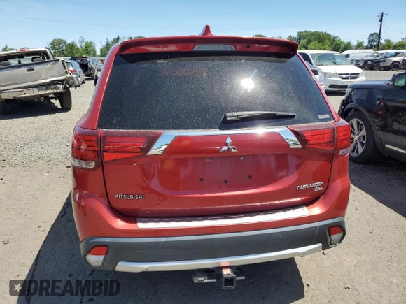 2018 Mitsubishi Outlander ES with VIN JA4AZ3A31JZ006868, listed as a Copart auction lot 58361775 with 81,393 mi miles and Salvage title. Bid and sale history available at DreamBid. Image 6.